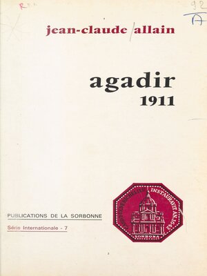cover image of Agadir 1911